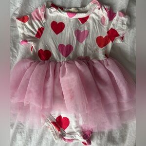 Angel dear Heart Baby tutu bodysuit